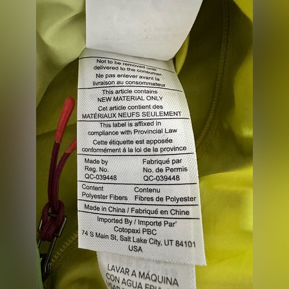 Cotopaxi Calido Hooded Jacket Women’s Small Reversible Puffer - Picture 13 of 16